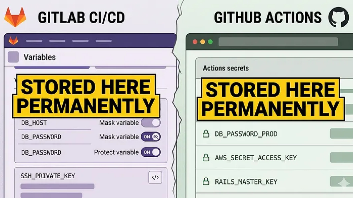 Stop Storing Secrets in GitHub and GitLab: OIDC + External Secrets Managers for CI/CD